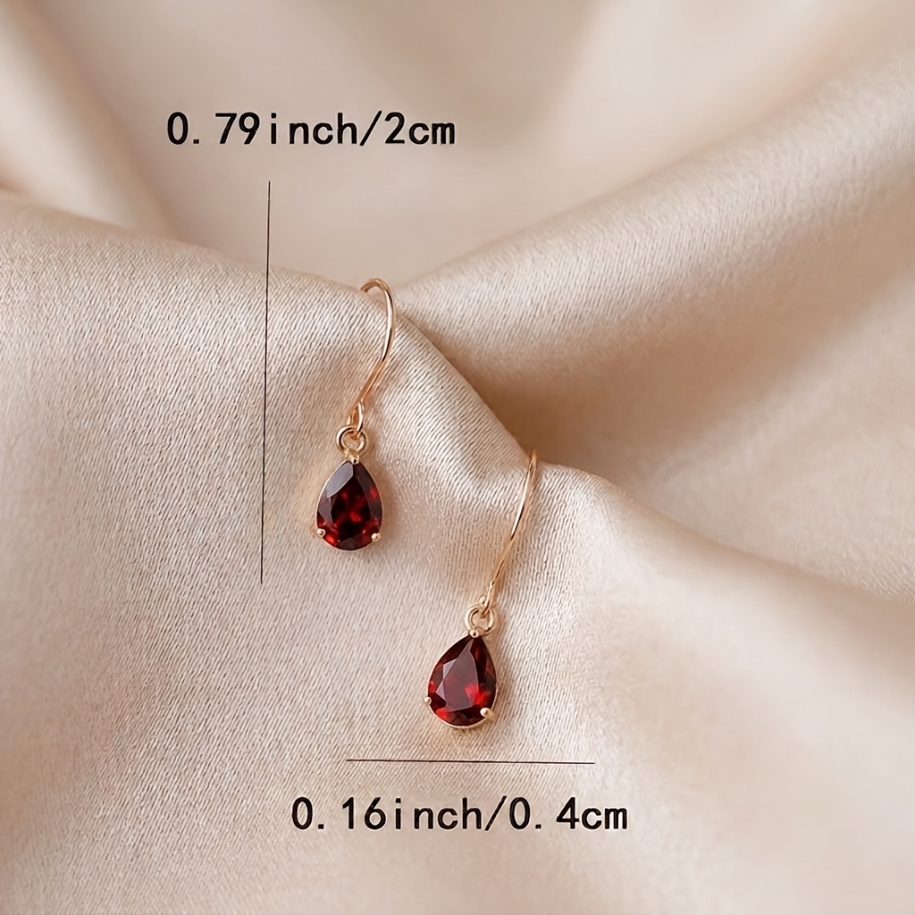 Dazzling Geometric Earrings, Mirror-Polished Design